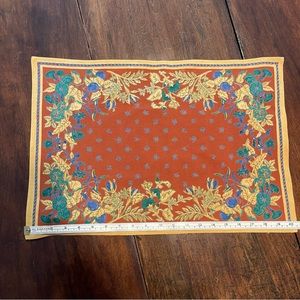 Williams Sonoma Provence 4 placemats and 3 napkins.